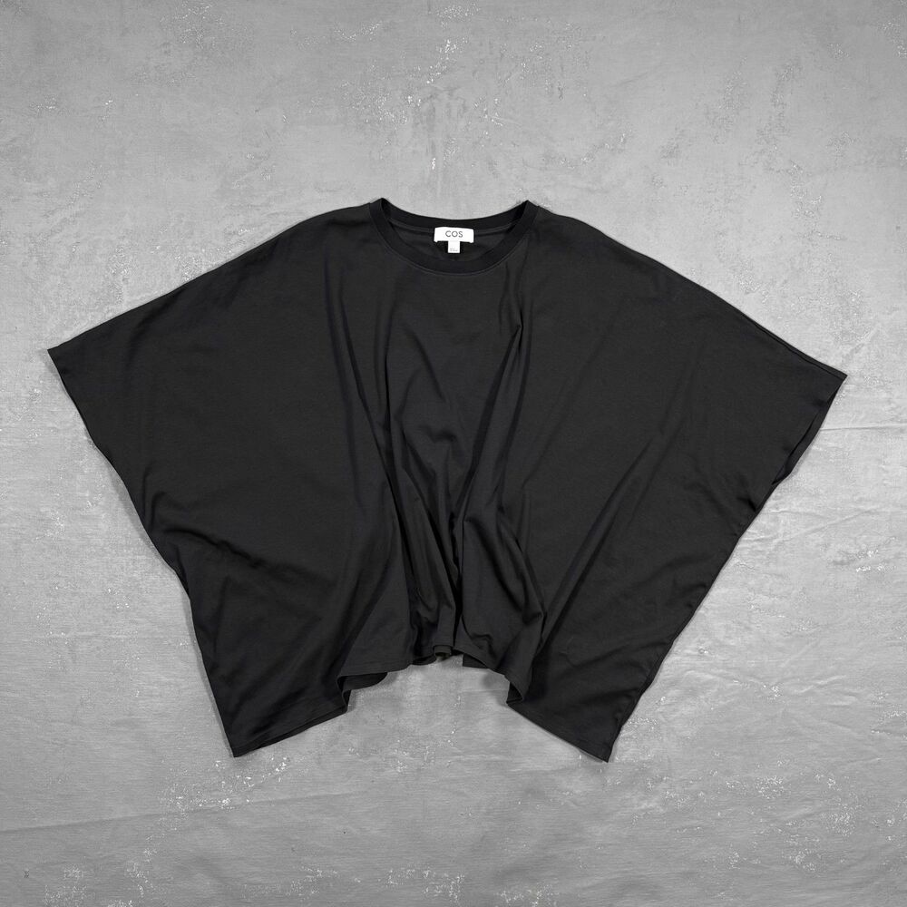 COS Batwing Sleeve Cotton Jersey Knit T-shirt Size M/L